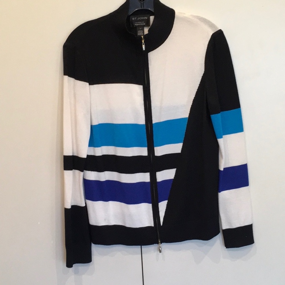 St. John sweater jacket from Nordstrom